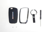 CODE M - Performance Suede Key Cover with Key Ring Chain Clip - CODE M BMW Coding Parts